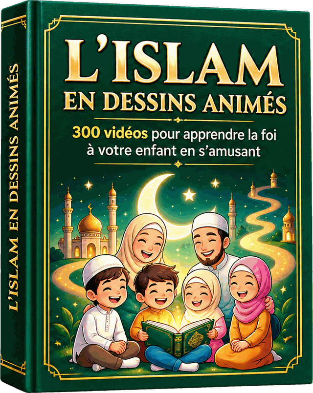 Coffret du pack L'Islam en Dessins Animés, 300 vidéos pour apprendre la foi à votre enfant en s'amusant